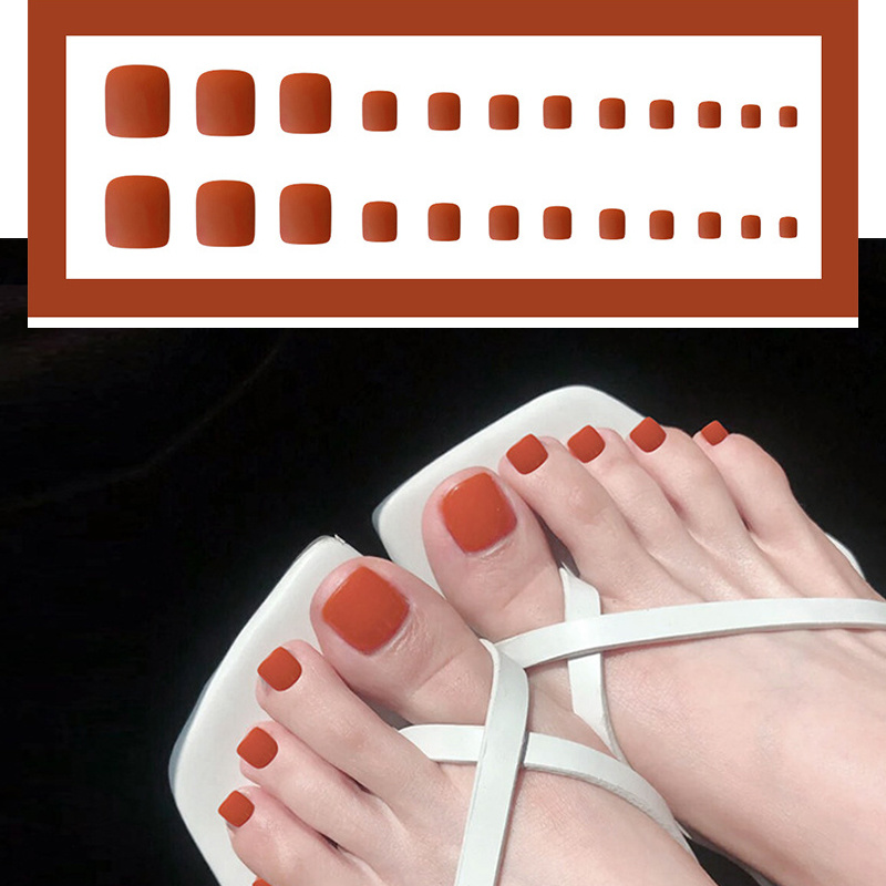 french tip toe nail designs