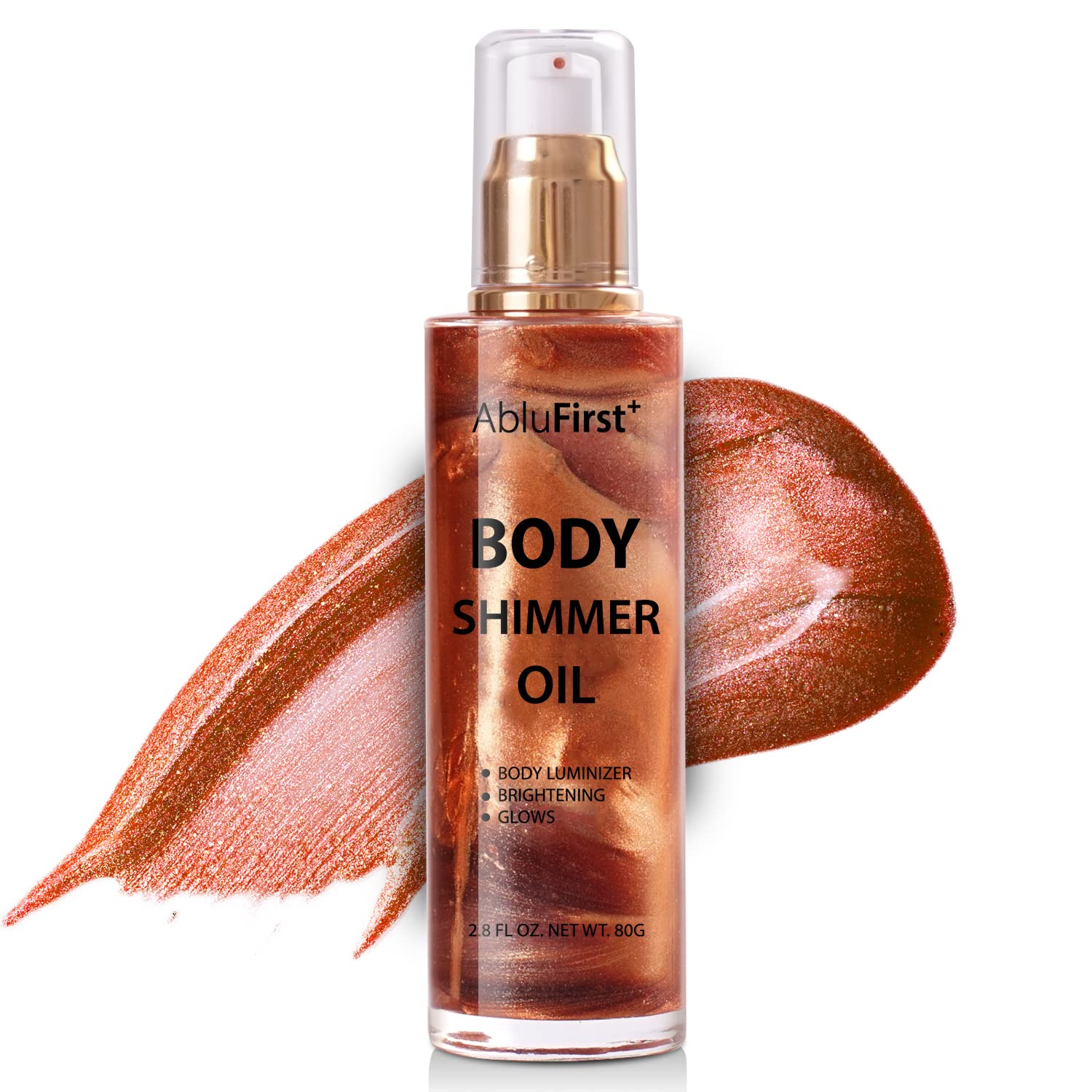body glitter oil