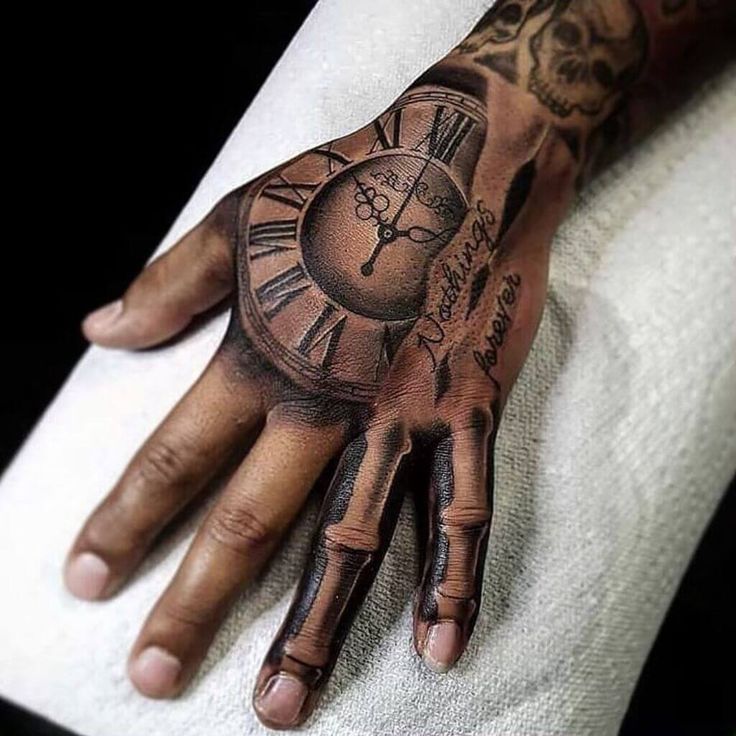 hand tattoo