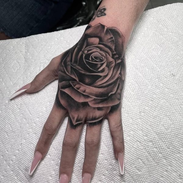 hand tattoo