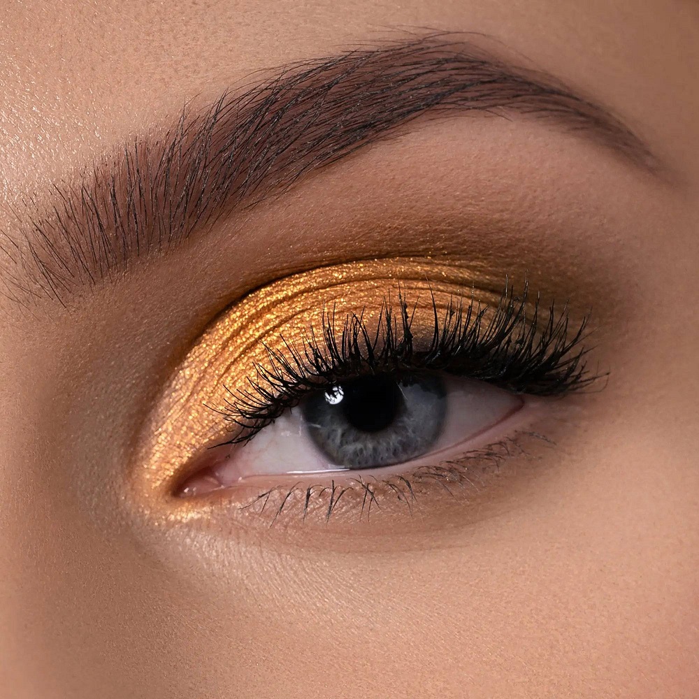 gold brown eye shadow